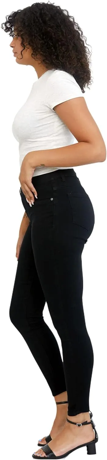 1822 Denim Women's Curvy 28" Magic Waistband Contour Skinny Jeans