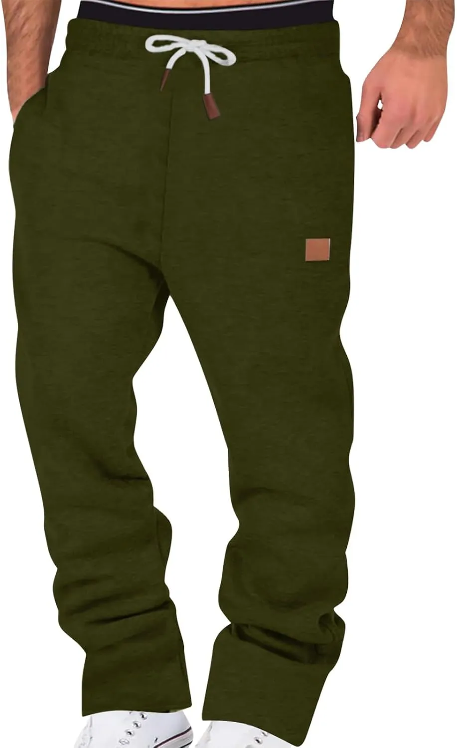 Athletic Joggers for Men Men's Padded Drawstring Sweatpants Jogging Sweatpants High Comfort Water Resistant Quickdry