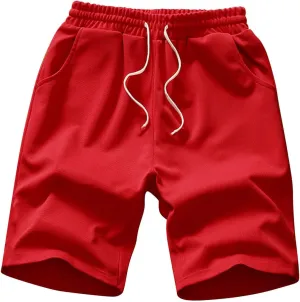 Athletic Shorts for Men Sports Shorts Beach Shorts Casual Cotton Linen Shorts 5 Inch Inseam Shorts Men Mens Stretch