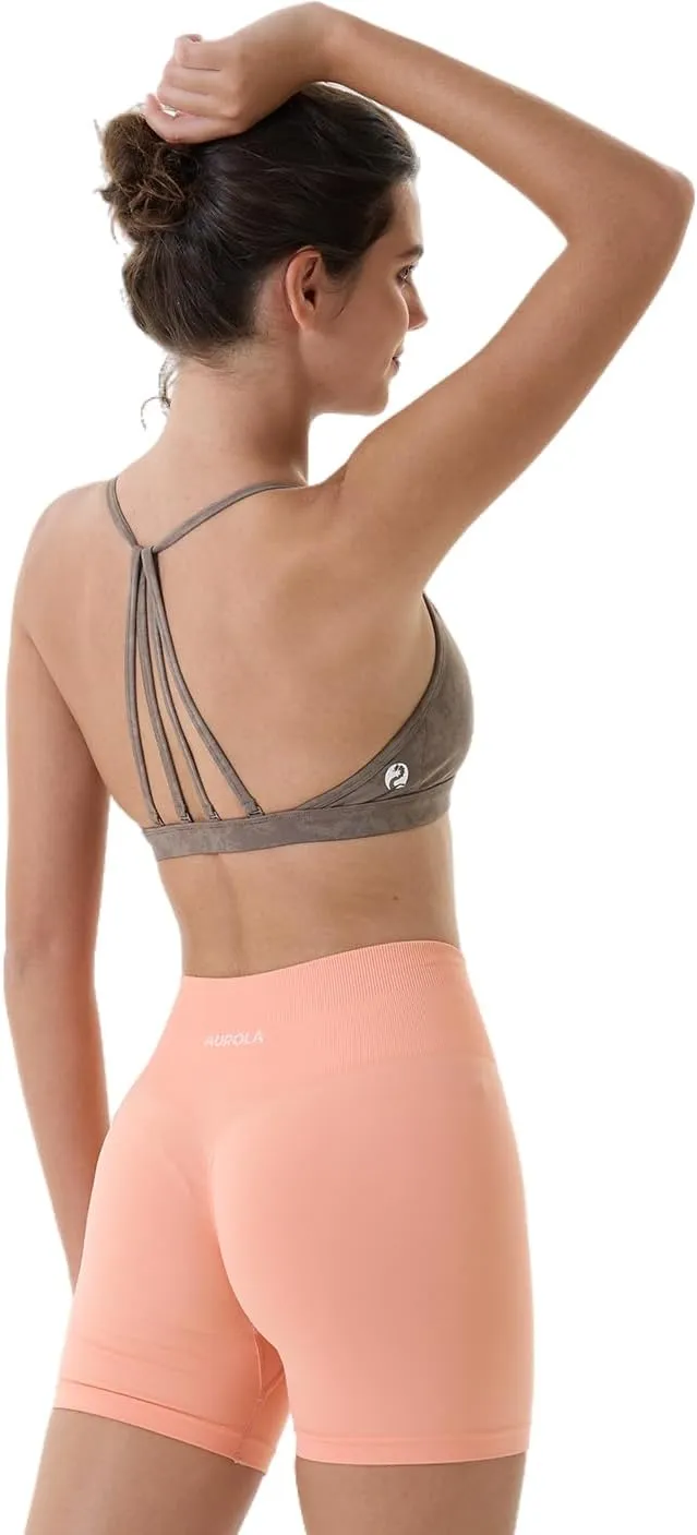 AUROLA 5" Dream Workout Shorts for Women Soft Smooth Comfortable Stretch Active Shorts