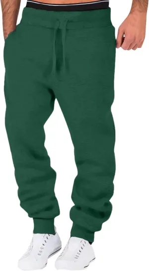 Big and Tall Cargo Pants for Men Sweatpants for Men Drawstring Men's Outdoor Work Military Tactical Pants Lightweight
