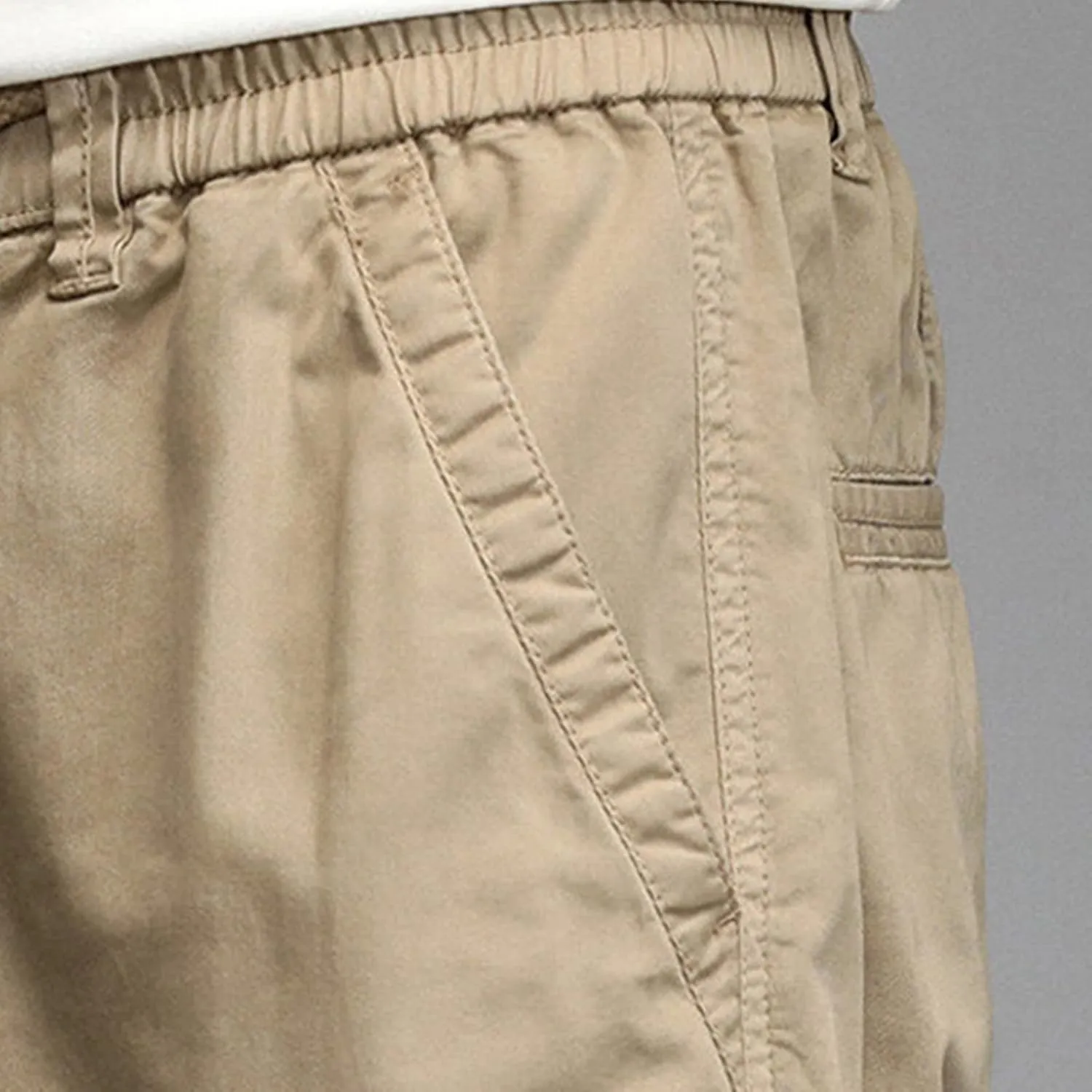 Big and Tall Men Cargo Jogger Sweat Pants Loose Fit Multi-Pocket Ripstop Hiking Work Pants Classic Fit Multi Pockets