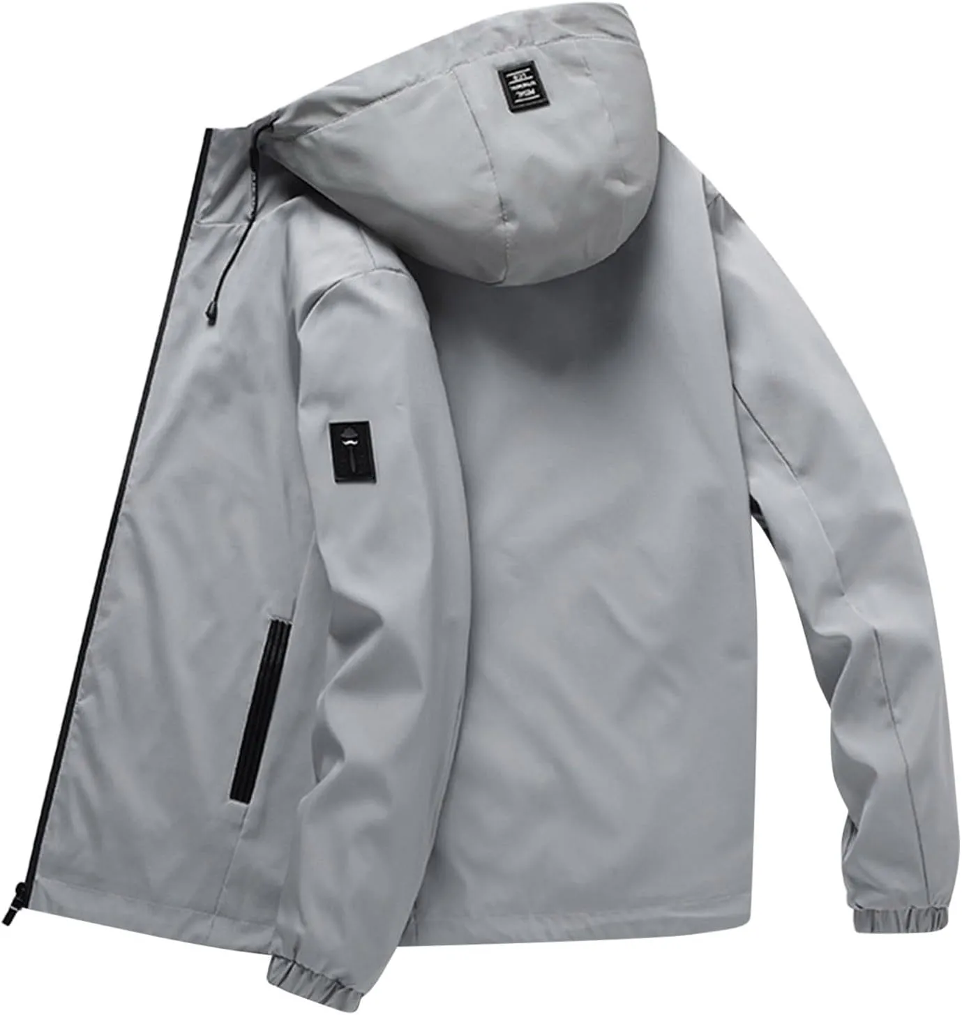 Business Office Blouse Men's Waterproof Ski Jacket Casual Thick Jackets Snowboarding Hooded Coat Work Coats