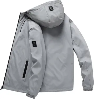 Business Office Blouse Men's Waterproof Ski Jacket Casual Thick Jackets Snowboarding Hooded Coat Work Coats