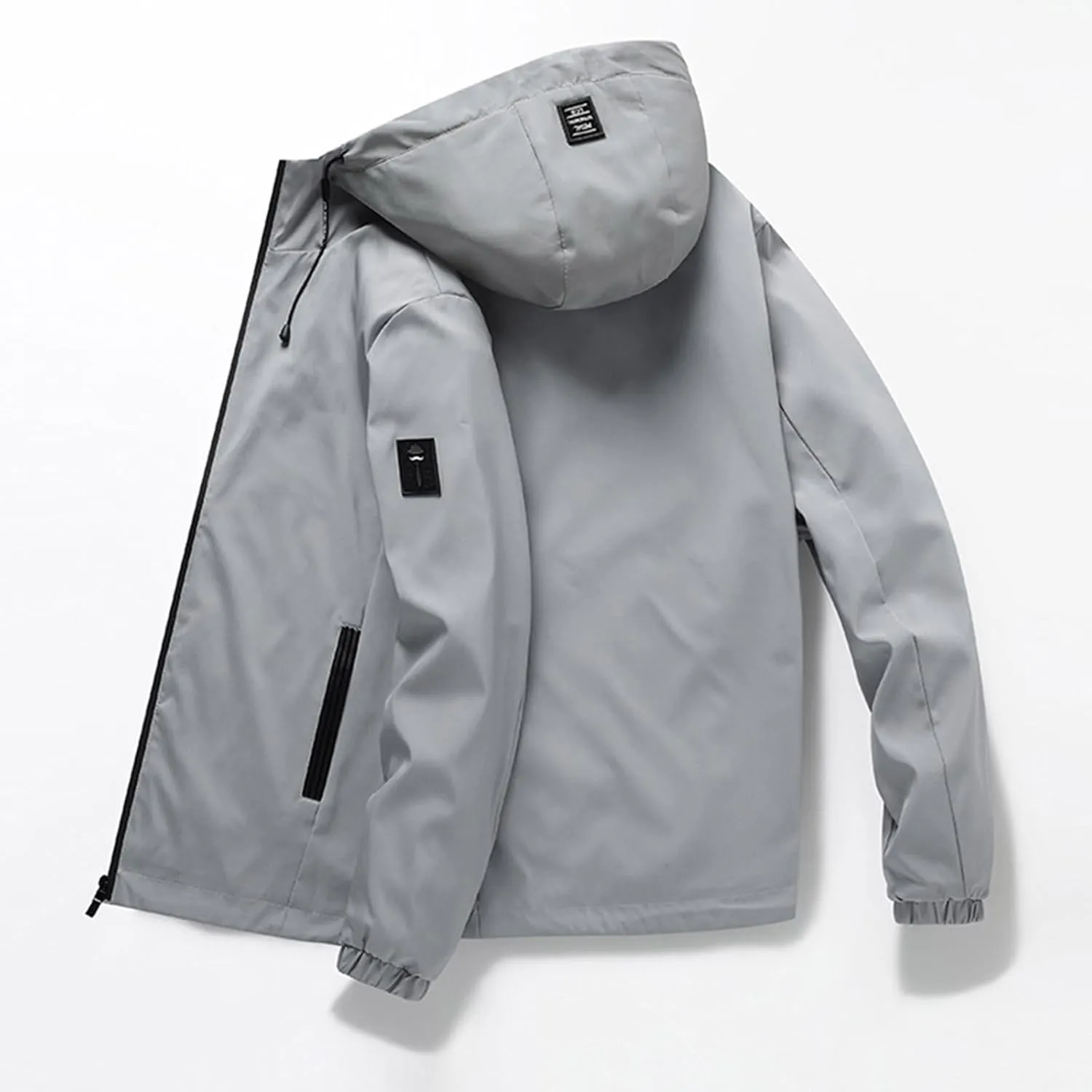 Business Office Blouse Men's Waterproof Ski Jacket Casual Thick Jackets Snowboarding Hooded Coat Work Coats