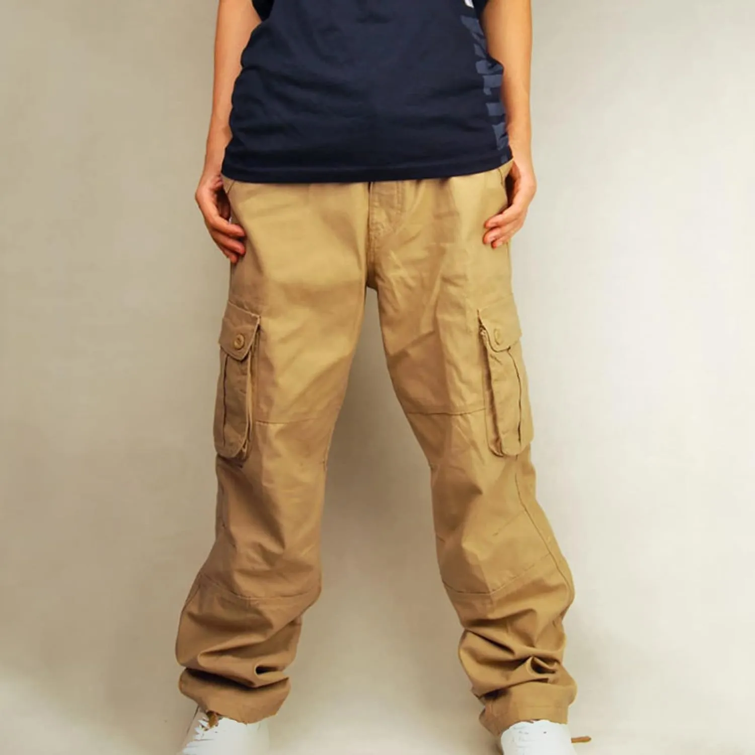 Cargo Pants for Men Casual Lightweight Work Pants Relaxed Fit Tactical Pant Jogger Classic Fit Multi Pockets Pants