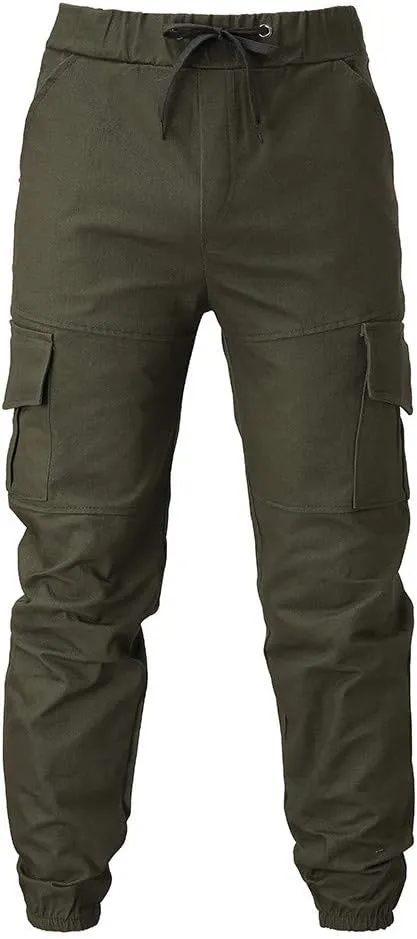 Cargo Pants for Men Joggers Men's Slim Fit Workout Athletic Pants Sweatpants for Men with Pockets Men's Slim Joggers