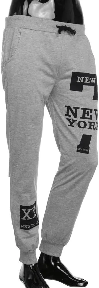 Cargo Pants for Men Relaxed Fit Pocket Sweatpants Adjustable Bungee Cord Open Bottom Cargo Pants for Men Casual Mens