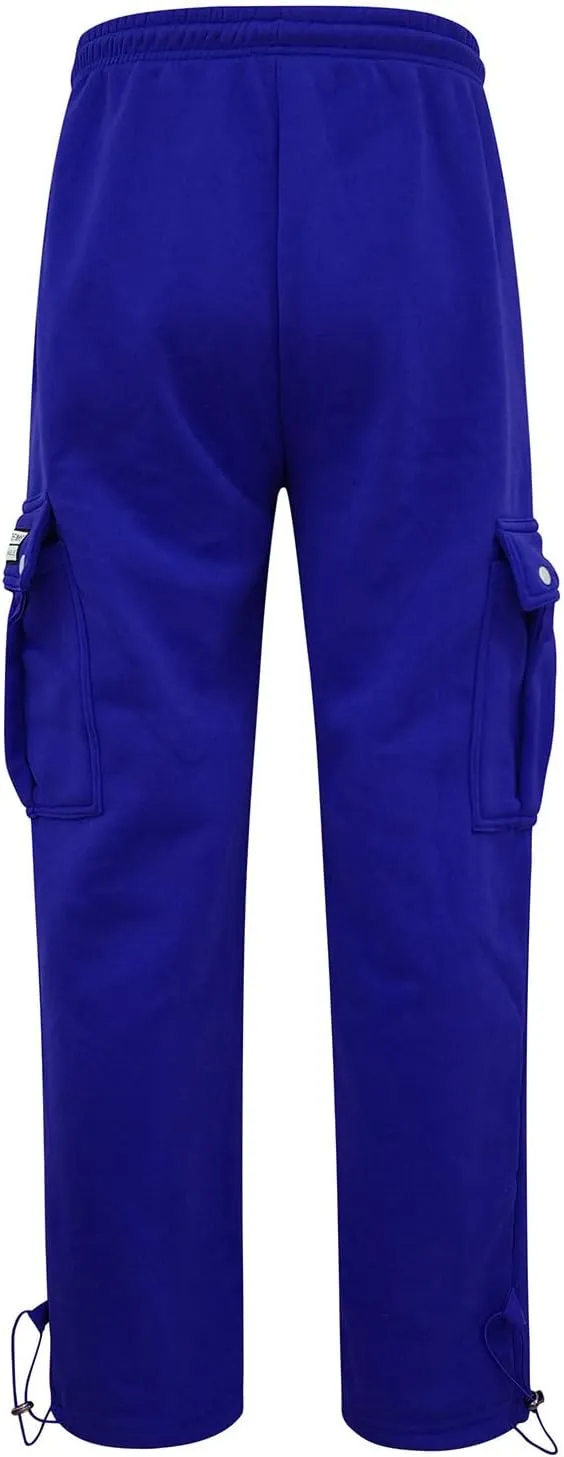 Cargo Pants for Men,Mens Active Athletic Workout Jogger Sweatpants for Men with Pocket and Drawstring Trousers for Hiking