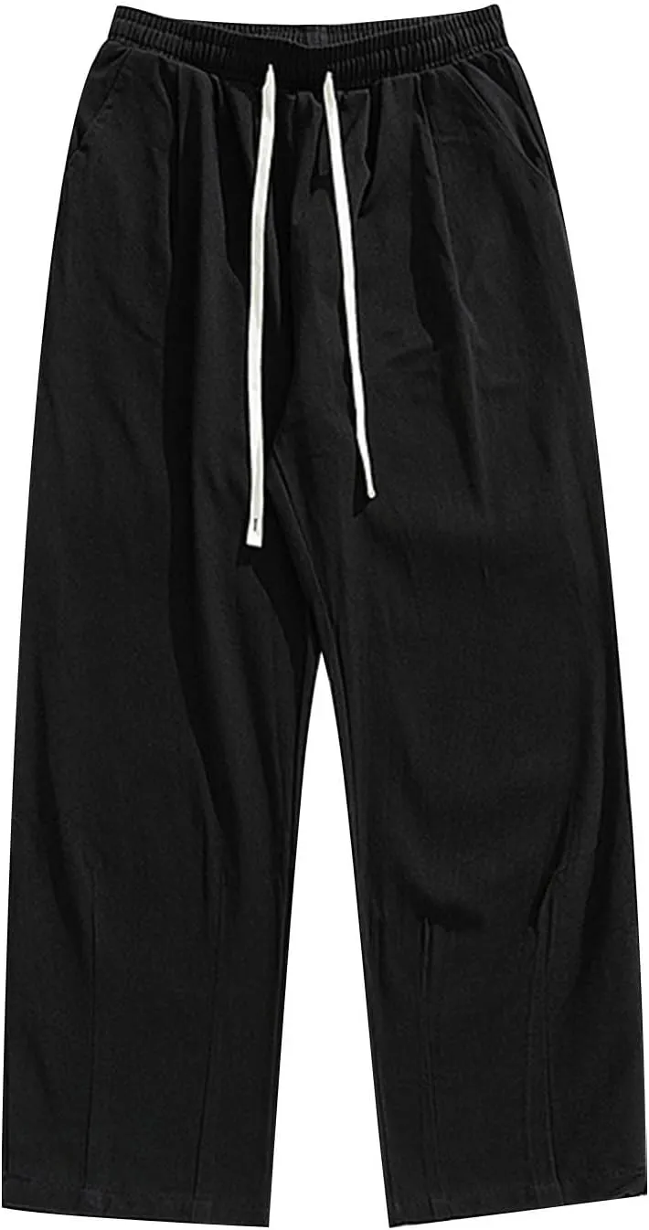 Cargo Sweatpants for Men Mens Lounge Pants Bottoms Hip Hop Fluorescent Dance Party Festival Night Sport Trousers Mens