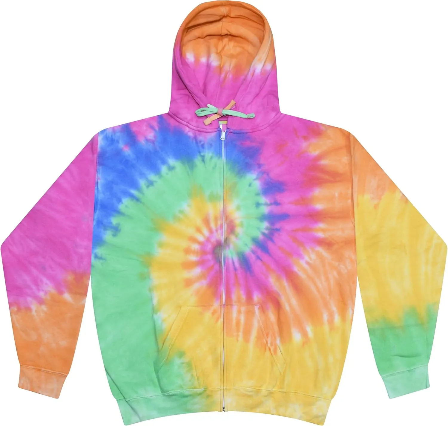 Colortone Zip-Up Hoodie for Men and Women