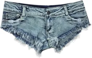 Fashion High Waisted Jeans Shorts Women Summer Casual Button Distressed Denim Shorts Trendy Comfy Lightweight Shorts Pockets Warehouse Sale Clearance A2Blue, XL
