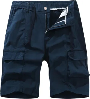 GOKKILRW Mens Cargo Shorts Casual Quick Dry Outdoor Hiking Shorts Summer Street Tactical Utility Ripstop Lightweight Shorts