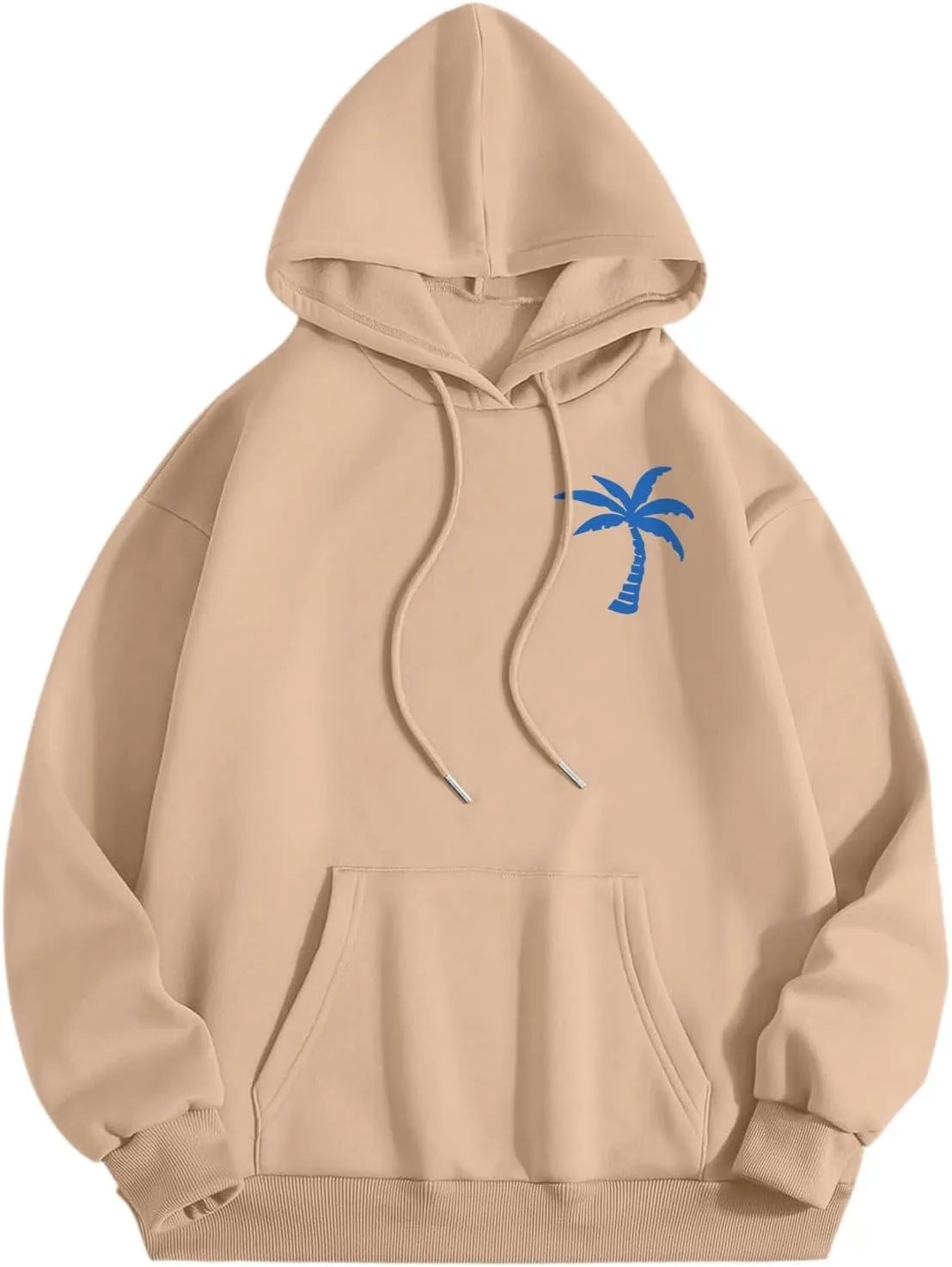 Graphic Hoodies Vintage Malibu Beach Surf up CATCH WAVES Printed Hoodie Sweatshirt Long Sleeve Sweatshirts Pullovers
