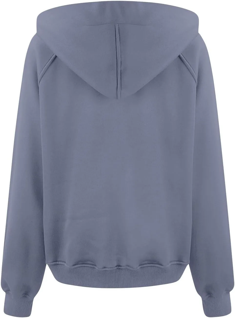 Half Zip Hoodie Women Fleece Long Sleeve Cropped Sweatshirt with Thumb Holes Casual Comfy Tunic Pullover Sweaters