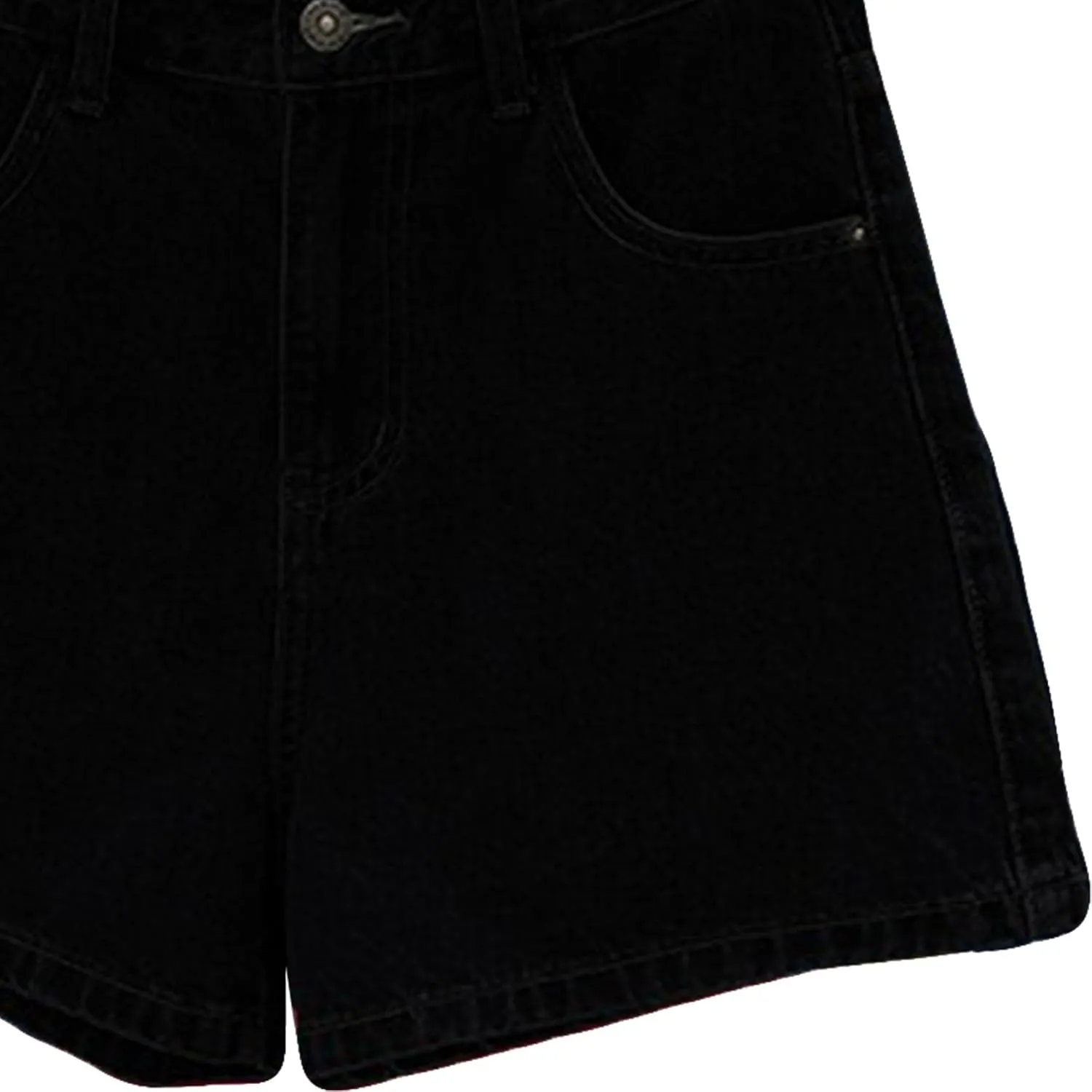Jean Shorts Womens High Waisted Regular Fit Stretch Denim Shorts with Pockets 2025 Summer Trendy Jeans