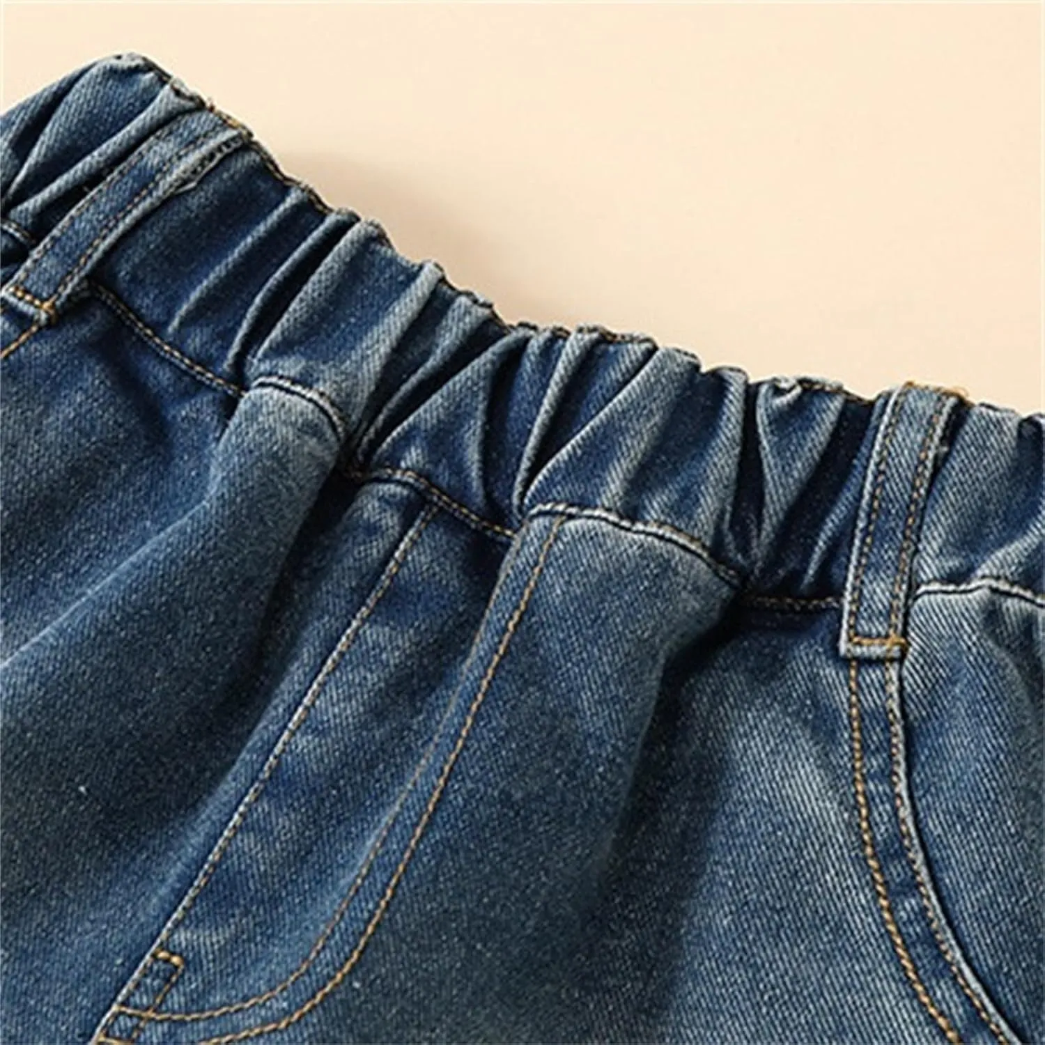 Kids Girls Ripped Baggy Jeans Y2K Aesthetic High Waist Wide Leg Cargo Denim Pants Spring Cute Teen Trendy Skinny