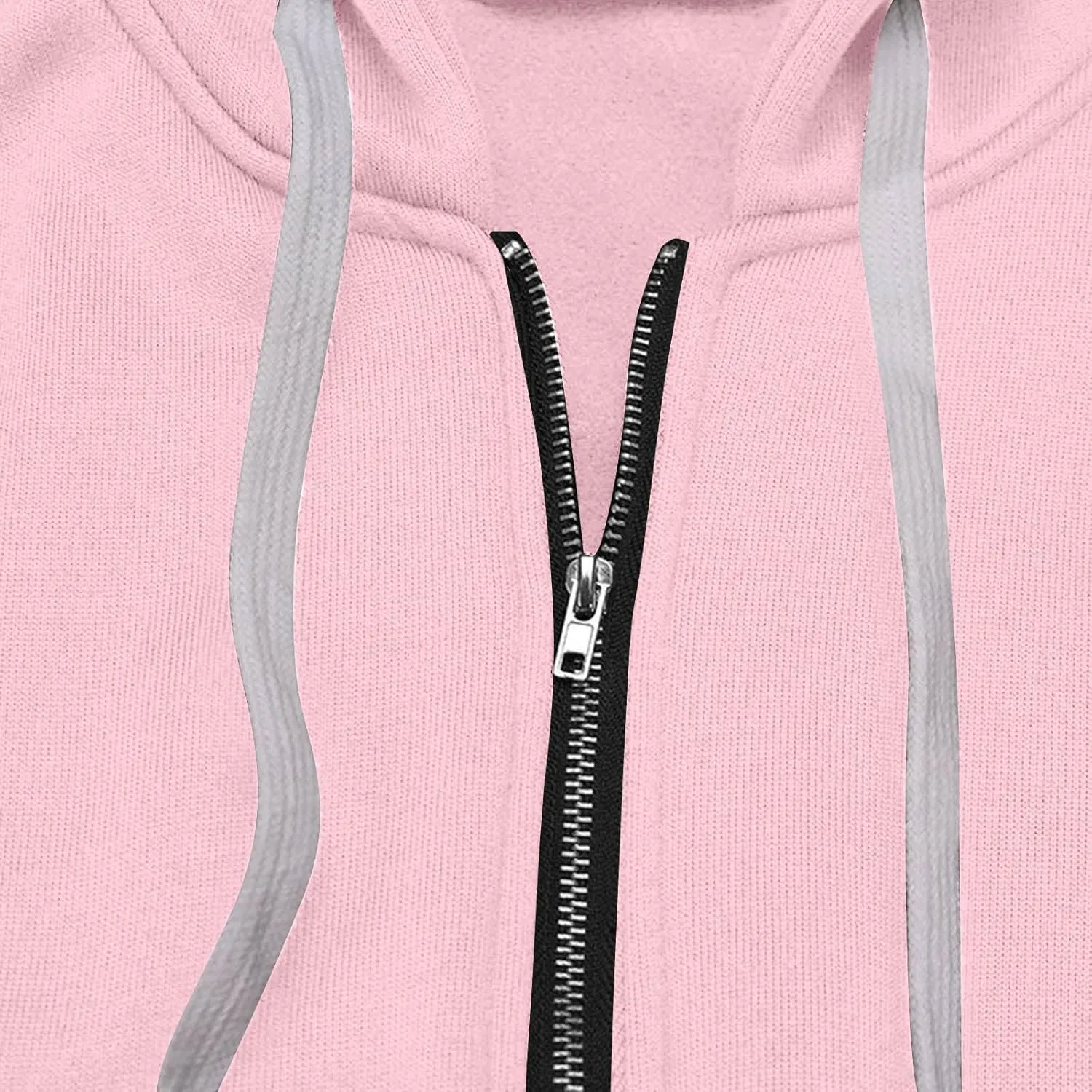 Long Hoodies for Women Casual Full Zip up Fashion Plus Size Hoodie Tunic Sweatshirts Jackets with Pockets S-5XL