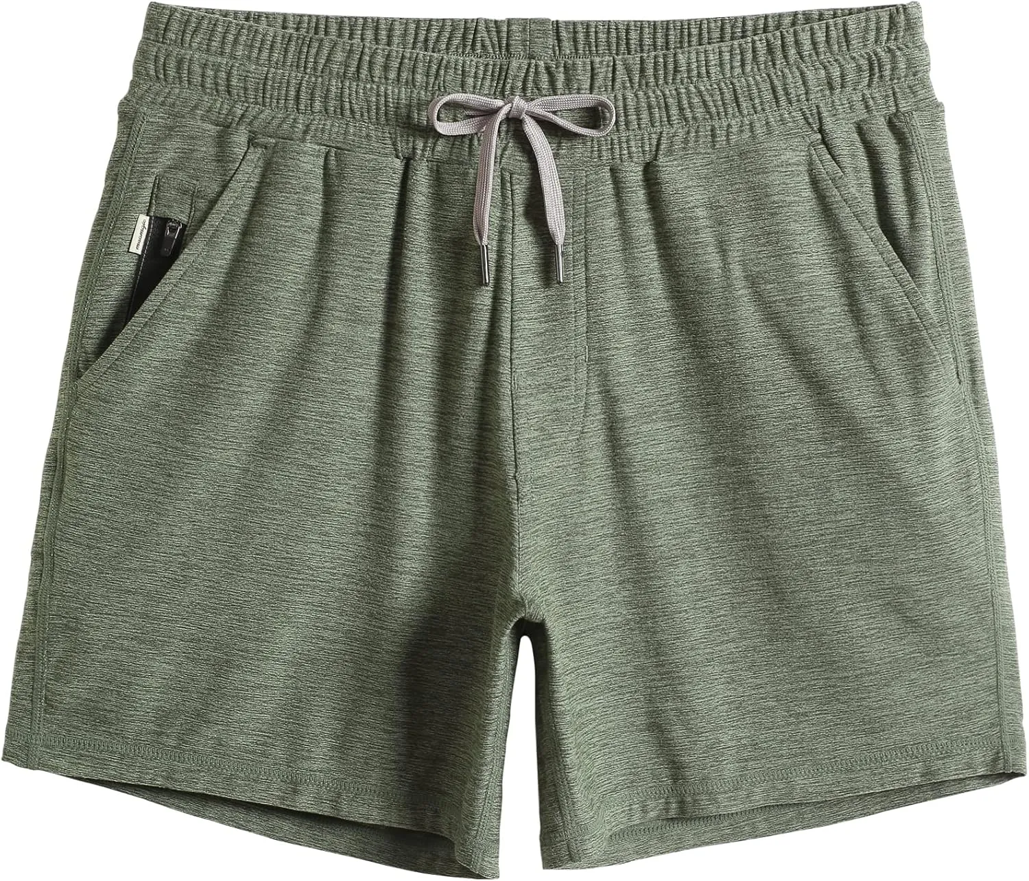 maamgic Mens Workout Shorts 5" Short Shorts Soft Stretch Running Gym Athletic Shorts with Zip Pockets