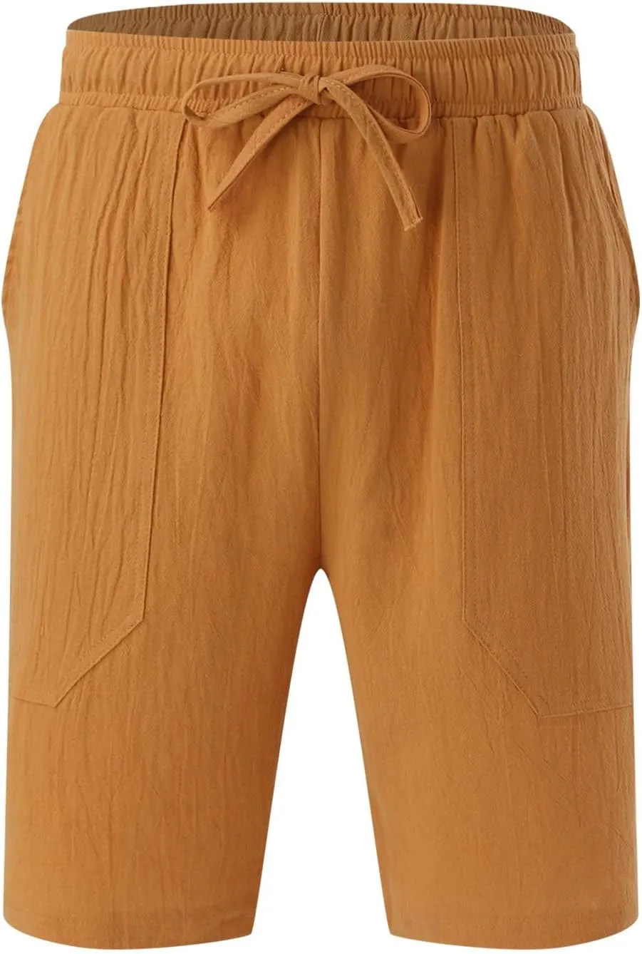Men Beach Shorts Work Shorts Fashion Slim Five Minute Pants Beach Shorts Men's Cotton Blend Shorts Short for Mens