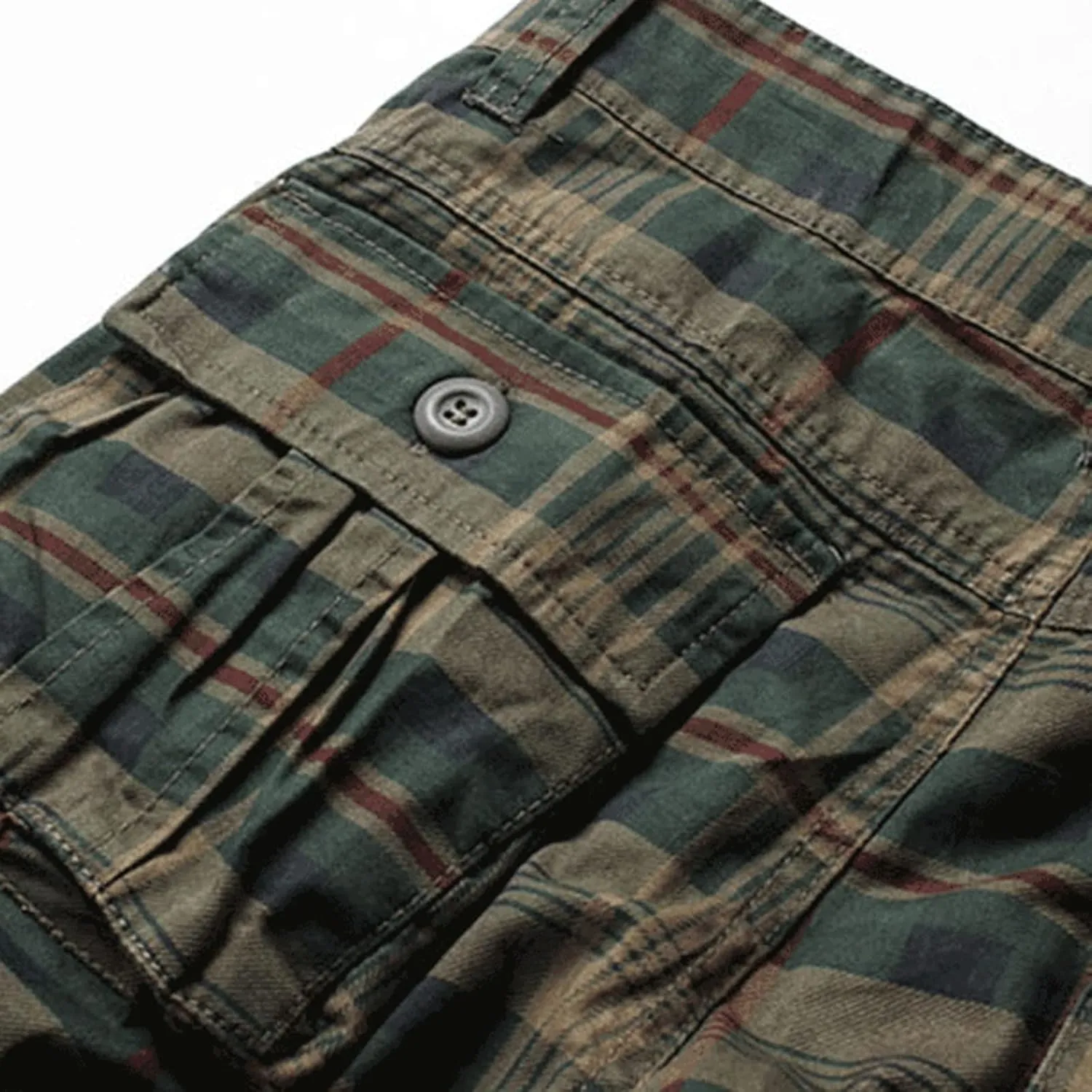 Mens Cargo Shorts Camouflage Relaxed Fit Multi Pocket Outdoor Casual Shorts Trendy Summer Twill Cotton Workout Shorts