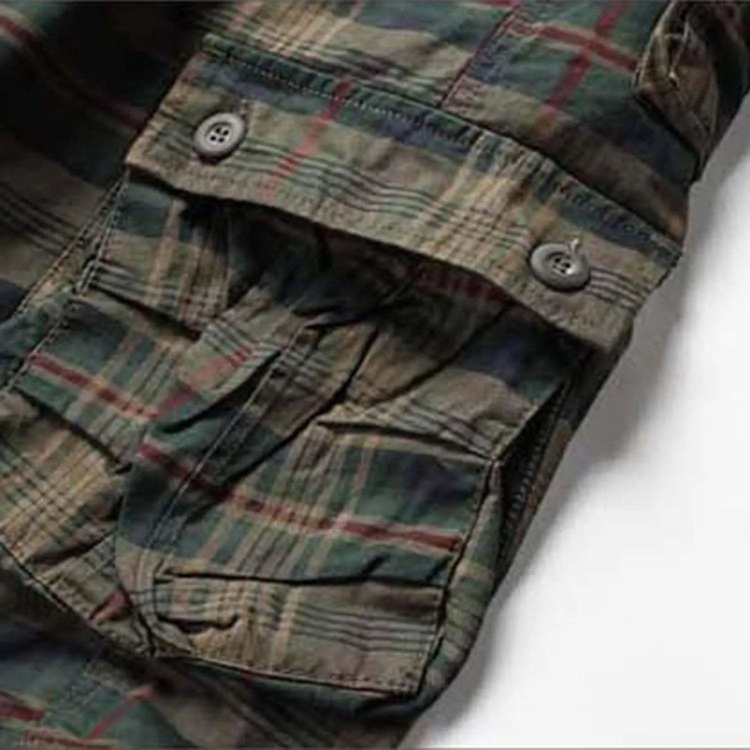 Mens Cargo Shorts Camouflage Relaxed Fit Multi Pocket Outdoor Casual Shorts Trendy Summer Twill Cotton Workout Shorts