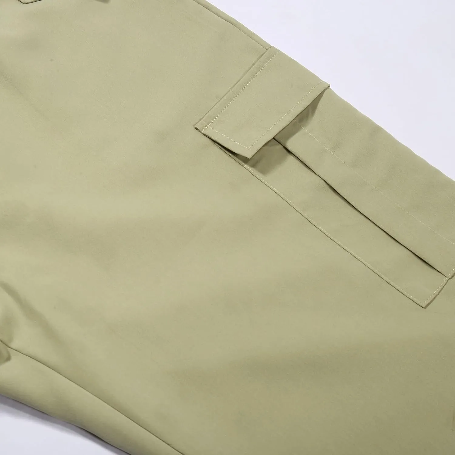 Men's Cargo Shorts Stretch Waist Casual Summer Cotton Workout Gym Jogger Shorts