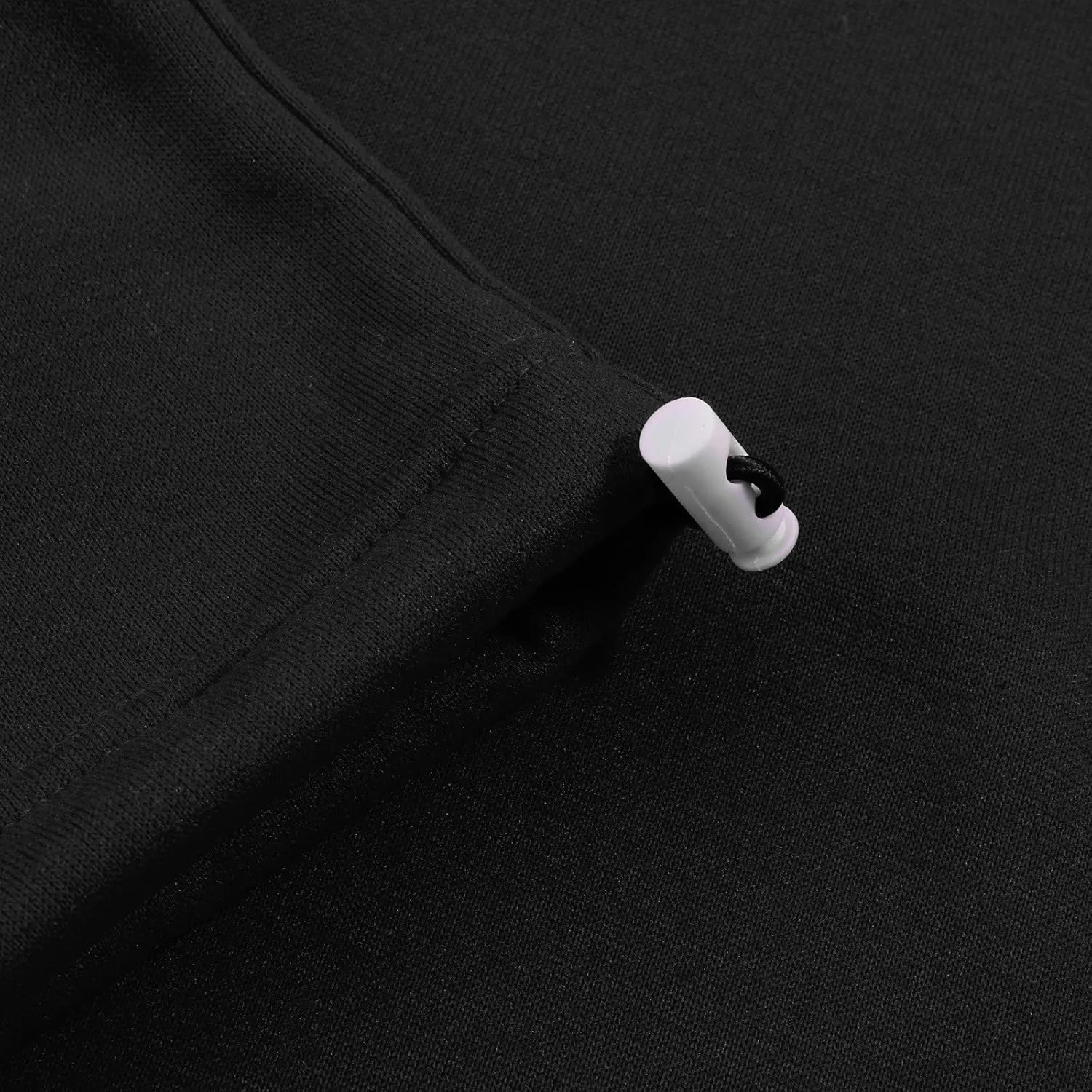 Mens Cargo Sweatpants Casual Baggy Drawstring Waist Open Bottom Sweatpants Lightweight Cargo Pants with Multi Pants