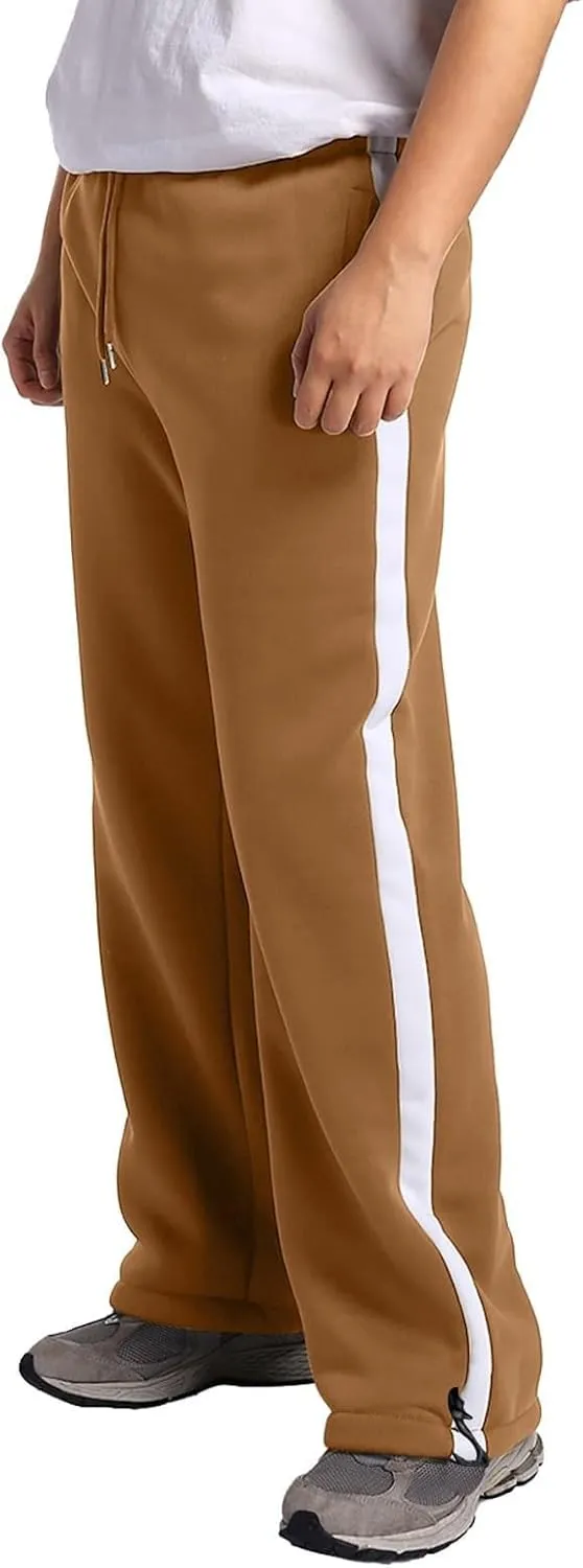 Men's Cargo Sweatpants Joggers Casual Pants with Pockets for Hiking Athletic Workout Trousers Y2k Baggy Track Pants