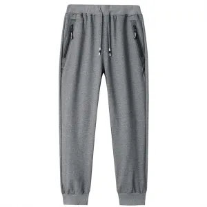 Mens Casual Thin Joggers Pants Elastic Waist Drawstring Straight Leg Cargo Pants Hiking Outdoor Running Sweatpants