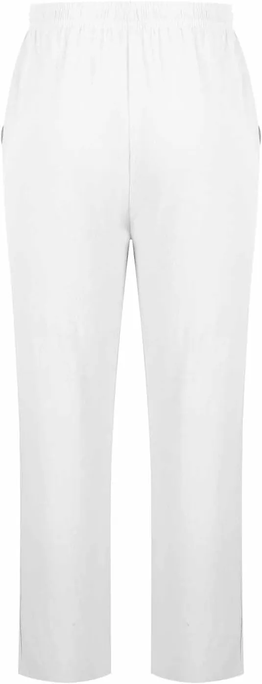 Mens Cotton Linen Joggers Sweatpants Casual Drawstring Elastic Waist Pant Baggy Quick Drying Workout Straight Trouser