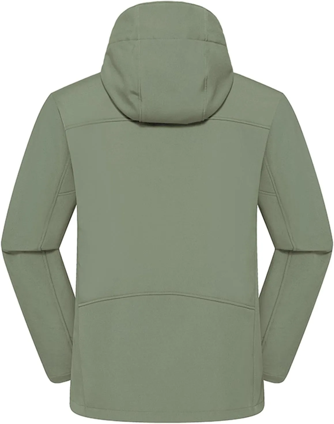 Mens Fall Winter Rain Jacket Fleece Warm Waterproof Windbreaker Raincoat With Hood Hiking Mountain Windproof Coats