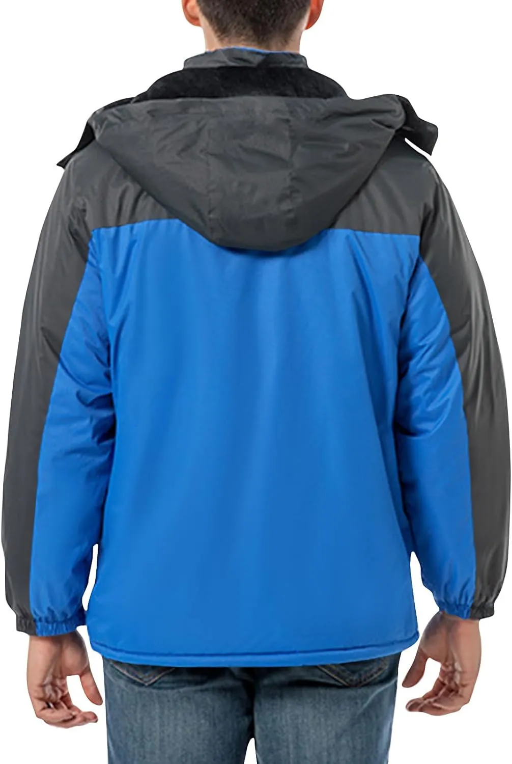 Men's Hooded Rain Jackets Plus Size Lightweight Waterproof Windbreaker Outdoor Sports Jacket Hiking Climbing Raincoat