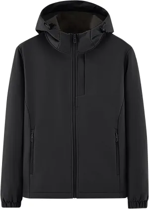 Mens Hooded Raincoats Long Sleeve Zip Up Windbreaker Trench Coat With Pockets Outdoor Running Cycling Rain Jackets