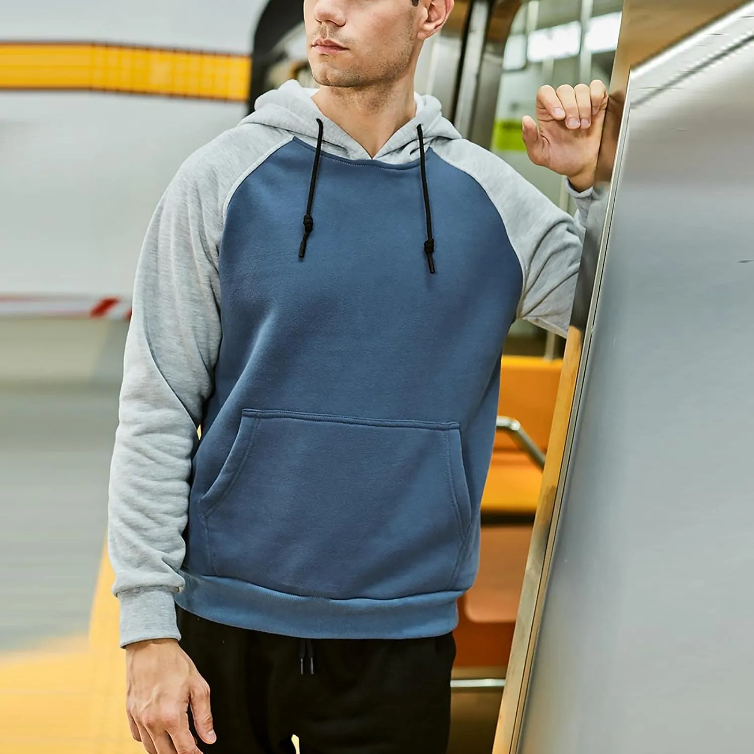 Mens Hoodies Men's Winter Casual Hoodie Warm Long Sleeves Sweatshirt Coat Jacket Sweater Men Fashion Hoodies