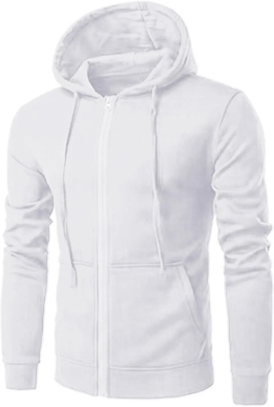 Mens Hoodies,Black Hoodie Full Zip Sweatshirts Jacket Teen Boys Fleece Coat Fall Casual Long Sleeve Zip Up Pullover