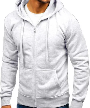 Mens Hoodies,Black Hoodie Full Zip Sweatshirts Jacket Teen Boys Fleece Coat Fall Casual Long Sleeve Zip Up Pullover