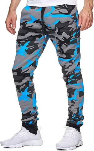 Men's Joggers Sweatpants Basic Fleece Jogger Pant Elastic Waist Casual Workout Lounge Sweat Pants with Pockets