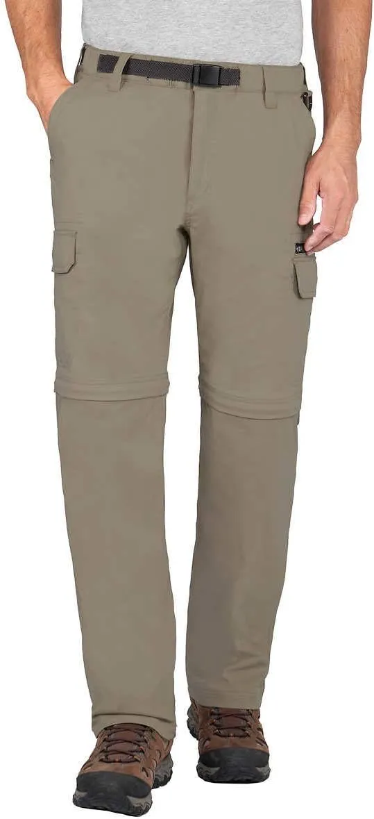 Mens Lightweight Convertible Stretch Cargo Pants & Shorts (Sand, Sx32)