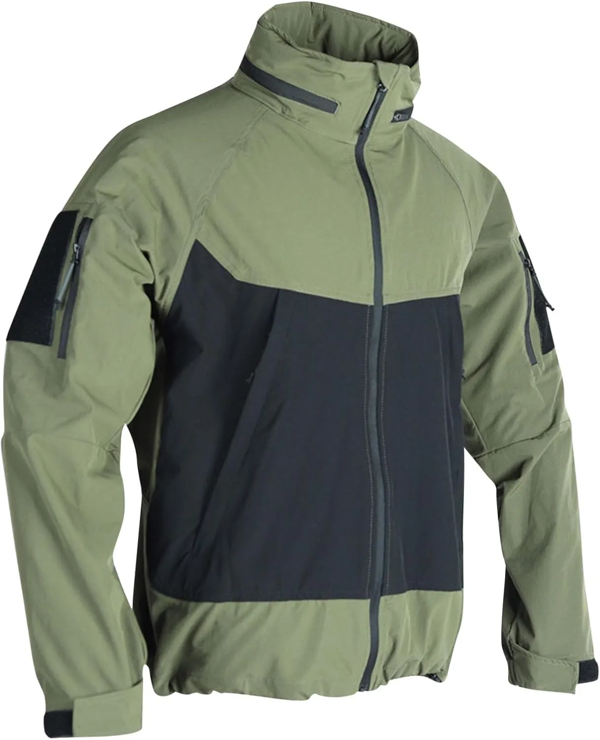Mens Outdoor Rain Jacket Lightweight Waterproof Windbreker Quick-Dry Hooded Raincoat Hiking Camping Fishing Jackets