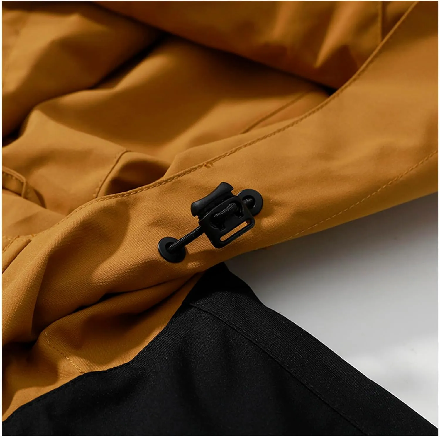 Mens Outdoor Rain Jacket Multi-Pockets Waterproof Sports Hooded Raincoat Windbreker Hiking Camping Fishing Jackets