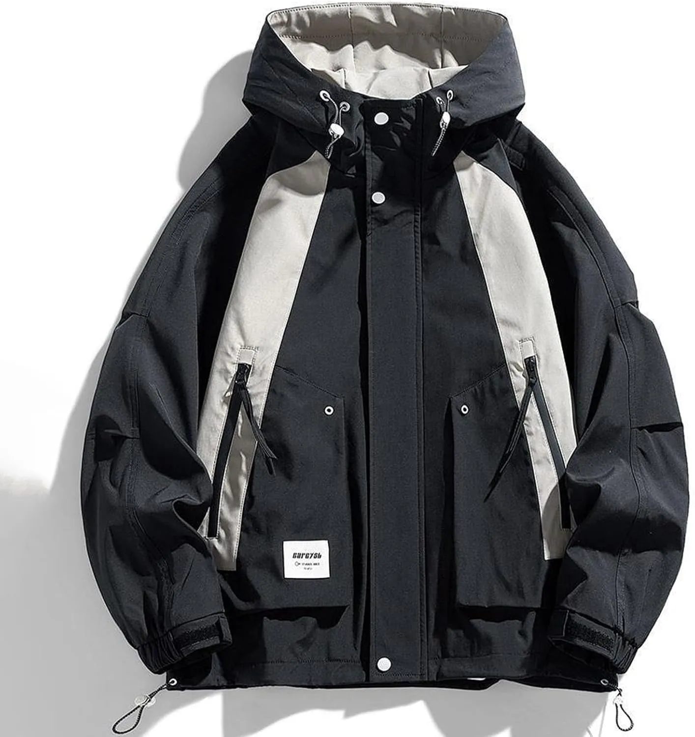 Men's Rain Jackets Windbreaker Plus Size Fall Winter Jacket Lightweight Waterproof Outdoor Fishing Hiking Raincoats