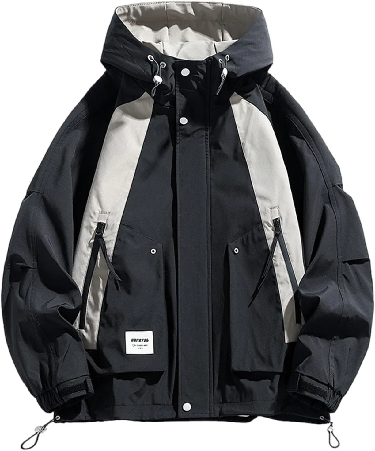 Men's Rain Jackets Windbreaker Plus Size Fall Winter Jacket Lightweight Waterproof Outdoor Fishing Hiking Raincoats