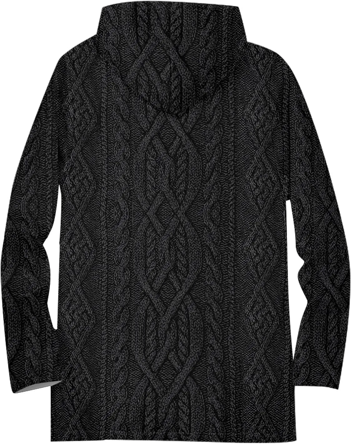 Mens Sherpa Hoodie Full-Zip Thermal Fleece Hooded Winter Thick Heavyweight Hoodies