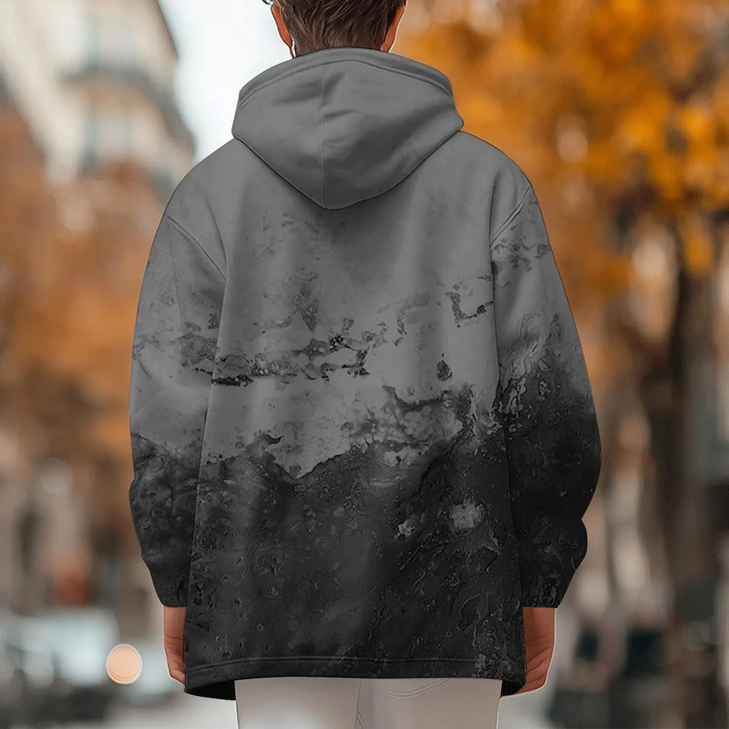 Mens Sherpa Hoodie Full-Zip Thick Heavyweight Sweatshirt Warm Winter Fleece Hooded