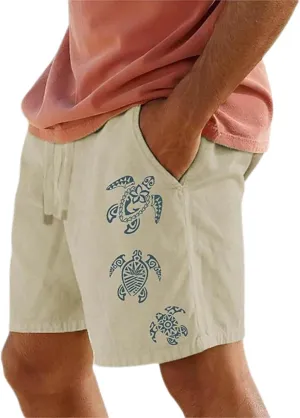 Mens Shorts Casual Work Shorts Fashion Slim Five Minute Pants Beach Shorts Men's Cotton Blend Shorts Mens Chino Gym