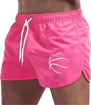 Mens Shorts with Zipper Pockets, Men's Workout Shorts with Phone Pocket Casual Athletic Performance Gym Shorts Activewear