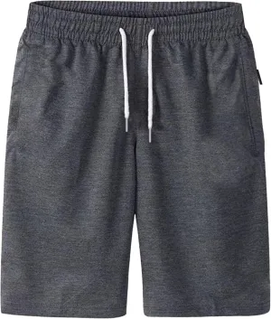Mens Stretch Cotton Running Shorts Lounge Short Workout Athletic Shorts Loose Casual Beach Shorts with Drawstring