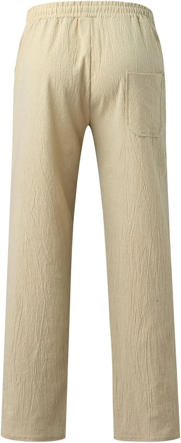 Mens Sweatpants with Pockets Big and Tall Athletic Jogger Mens Active Athletic Workout Jogger Sweatpants for Men with