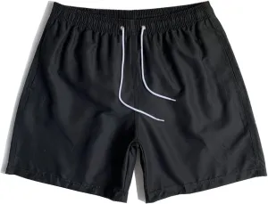 Mens Swim Trunks Quick Dry Swimming Swim Shorts with Pockets Stretch Beach Board Shorts
